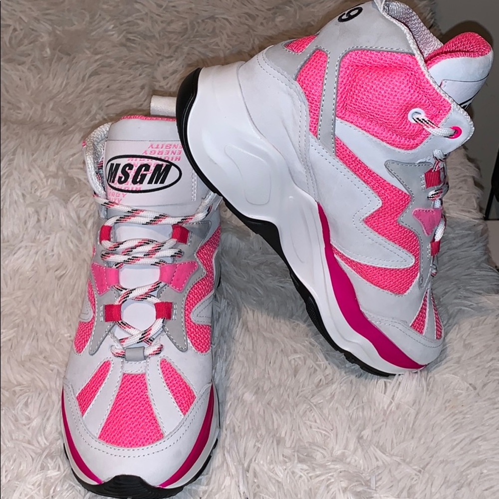 MSGM Hi-top Attack sneakers